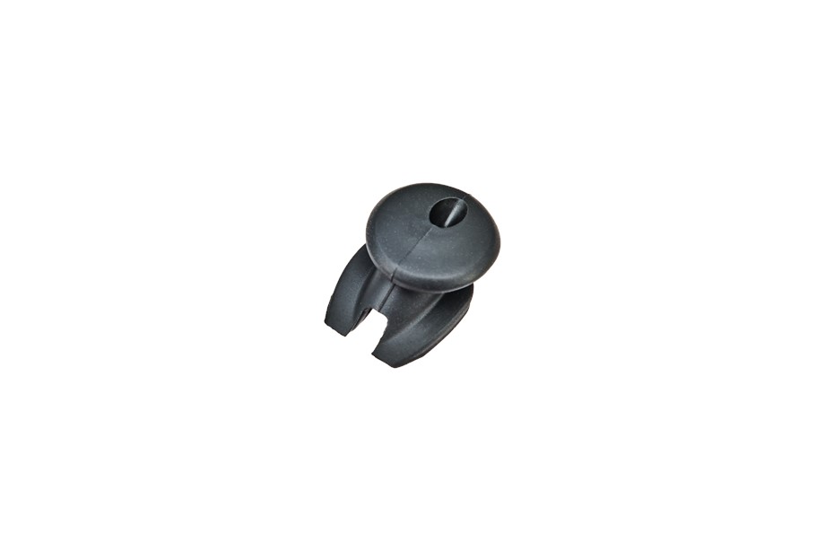 Specialized CBG GROMMET, ICR EXIT PORT, RUBBER GROMMET FOR 4MM SHIFT HOUSING - ANGLED TOP, 7.6MM OD X 3.6MM ID Black - 7.6mm