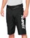100% R-Core Shorts - Black, Men's, Size 30 