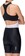 Bellwether Halter Cycling Bib Shorts - Black, Women's, X-Large 