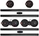 SeaSucker Monkey Bars Roof Rack - Pair, 48", Black