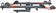 Kuat NV 2.0 Hitch Bike Rack - 2-Bike, 1-1/4" Receiver, Metallic Gray/Orange