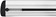 Thule 711200 Wingbar Evo 118 - 47" Pair, Silver