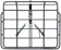 Basil Portland Front Rack, Aluminum, Black