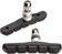 Jagwire Mountain Sport Brake Pads Threaded Post Black Box of 50 Pairs 