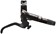 Shimano Saint BL-M820-B/BR-M820 Disc Brake and Lever - Rear, Hydraulic, Post Mount, Finned Metal Pads, Black 