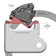 Wolf Tooth Disc Brake Adapter - Post to Flat Mount, +20mm 