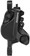 Shimano BR-MT500 Disc Brake Caliper - 2-piston, Post Mount, Resin Pads, Front or Rear, Black 