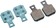 Jagwire Sport Organic Disc Brake Pads for Magura MT7, MT5, MT Trail Front 