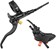 Shimano Deore BL-M4100/BR-MT420 Disc Brake and Lever - Rear, Hydraulic, Resin Pads, Gray 