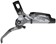 SRAM G2 Ultimate Disc Brake and Lever - Front, Hydraulic, Post Mount, Carbon Lever, Titanium Hardware, Polar Grey Anodized, A2 