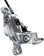 SRAM G2 Ultimate Disc Brake and Lever - Front, Hydraulic, Post Mount, Carbon Lever, Titanium Hardware, Polar Grey Anodized, A2 