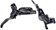 SRAM G2 Ultimate Disc Brake and Lever - Rear, Post Mount, Carbon Lever, Titanium Hardware, Gloss Black with Rainbow Hardware, A2 