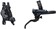 Shimano SLX BL-M7100/BR-M7120 Disc Brake and Lever - Rear, Hydraulic, Post Mount, 4-Piston, Black 