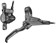 Tektro HD-M280 Disc Brake and Lever - Right, Hydraulic, Post Mount, Black 