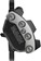 SRAM Maven Ultimate Stealth Disc Brake and Lever - Front, Post Mount, 4-Piston, Aluminum Lever, Titanium Hardware, Black/Silver, A1 