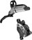 SRAM Maven Ultimate Stealth Disc Brake and Lever - Front, Post Mount, 4-Piston, Aluminum Lever, Titanium Hardware, Black/Silver, A1 