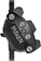 SRAM Maven Silver Disc Brake and Lever - Front, Post Mount, 4-Piston, Aluminum Lever, SS Hardware, Black, A1 