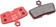 Jagwire Sport Semi-Metallic Disc Brake Pads for SRAM Code RSC, R, Guide RE 