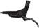 Hayes Dominion A4 Disc Brake and Lever - Rear, Hydraulic, Post Mount, Stealth Black/Gray 