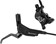 Hayes Dominion A4 Disc Brake and Lever - Rear, Hydraulic, Post Mount, Stealth Black/Gray 