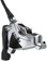 SRAM RED eTap AXS HRD Disc Brake Caliper - Flat Mount, 2-Piece, Polar Grey, D1 
