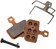SRAM Disc Brake Pads - Organic Compound, Steel Backed, Powerful, For Level, Elixir, and 2-Piece Road 