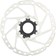 Shimano STEPS RT-EM600-M Disc Brake Rotor with Integrated Speed Sensor Magnet - 180mm, Center Lock, For eBike, Silver