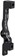 Magura QM 42 ABS Wheel Speed Sensor Disc Brake Adaptor - 160mm Mount to 203mm Rotor, Post Mount 
