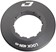 Jagwire Center Lock Disc Brake Rotor Lock Ring for 9-12mm Axles, Alloy, Black 