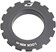 Jagwire Center Lock Disc Brake Rotor Lock Ring for 15-20mm Axles, Alloy, Black 