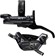 Shimano Deore XT BR-M8220 Disc Brake and BL-M8200 Lever - Left/Front, Post Mount, 4-Piston Caliper, SM-BH90-SBM Hose, Fin Metal Pads, Black