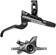 Shimano XTR M9200 XC Disc Brake and Lever - Right/Rear, Post Mount, 2-Piston Caliper, SM-BH90-SS Hose, Metal Pads, Gray