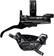 Shimano Deore XT BR-M8220 Disc Brake and BL-M8200 Lever - Right/Rear, Post Mount, 4-Piston Caliper, SM-BH90-SBM Hose, Fin Metal Pads, Black