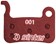 Sinter Red s514 Compound Organic Disc Brake Pads - Shimano A Type, Sinter Type 001, One Pair 
