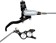 Hope EVO GR4 Disc Brake and Lever Set - Right Hand, Post Mount, 4-Piston, Braided Hydraulic Hose, Black/Silver