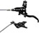 Hope EVO TR4 Disc Brake and Lever Set - Left Hand, Post Mount, 4-Piston, Braided Hydraulic Hose, Black