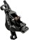 SRAM Level Ultimate Stealth Disc Brake and Lever - Front, Post Mount, 2-Piston, Carbon Lever, Titanium Hardware, Gloss Black, C1 