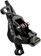 SRAM Level Ultimate Stealth Disc Brake and Lever - Rear, Post Mount, 2-Piston, Carbon Lever, Titanium Hardware, Gloss Black, C1 