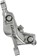 SRAM Level Ultimate Stealth Disc Brake and Lever - Rear, Post Mount, 4-Piston, Carbon Lever, Titanium Hardware, Black/Silver, C1