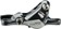 SRAM Force 22/Force 1 Complete Post Mount Caliper Assembly 18mm Front/Rear 