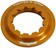 Hope Center Lock Disc Lockring - Orange