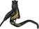 Magura MT8 Raceline Disc Brake and Lever - Front or Rear, Hydraulic, Post Mount, Black/Neon Yellow 