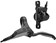 Tektro HD-J285 Junior Disc Brake and Lever - Front, Hydraulic, Post Mount, Black 