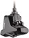 Tektro HD-R280 Disc Brake and Lever - Front, Hydraulic, Flat Mount, Black 