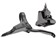 Tektro HD-R280 Disc Brake and Lever - Front, Hydraulic, Flat Mount, Black 