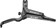 TRP DH-R EVO HD-M846 Disc Brake and Lever - Front, Hydraulic, 4-Piston, Post Mount, Black 
