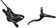 Shimano BR-MT420 Disc Brake and BL-MT401 Lever - Rear, Hydraulic, 4-Piston, Post Mount, Black 