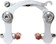Paul Component Engineering Racer Center Pull Brake Rear Silver