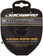 Jagwire Elite Ultra-Slick Shift Cable - 1.1 x 2300mm, Polished Stainless Steel, For Campagnolo 
