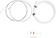 Jagwire 2x Sport Shift Cable Kit SRAM/Shimano, White 